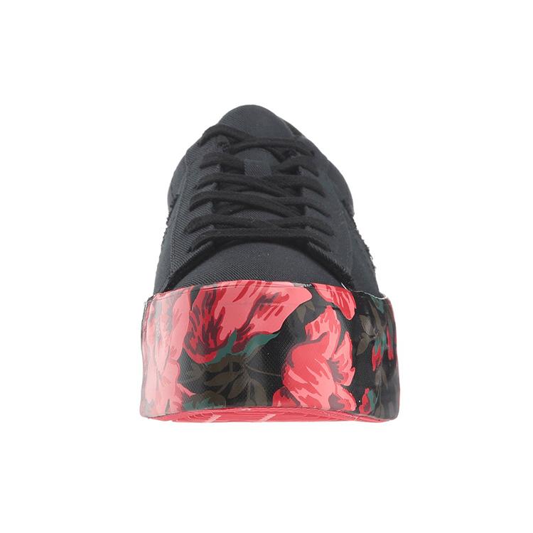 Converse One Star Ox Shoes Black/Red Women's 561766C