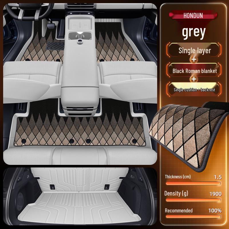 BYD Leopard Titanium 7 TPE Floor Mats - 2025 Interior Car Accessories Set