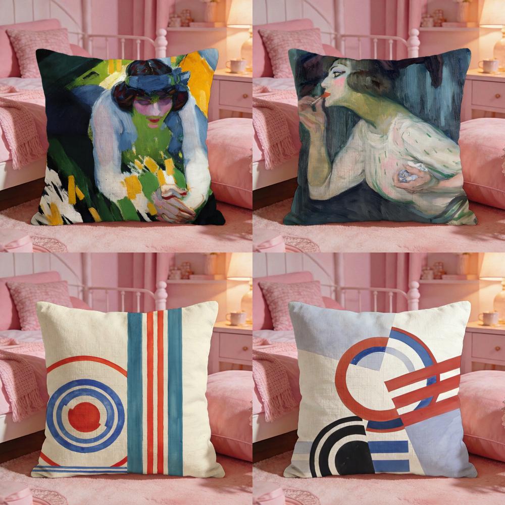FFrantisek KKupka Art Cushion Cover Premium Comfort Reversible Pillow Cove Two In One Design For Any Room Car Interior