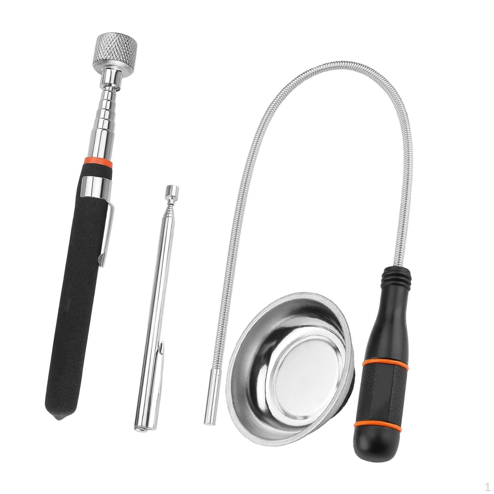 

Набор инструментов для захвата Телескопический Выдвижной Садовый захват Круглый лоток Гибкий для Авто