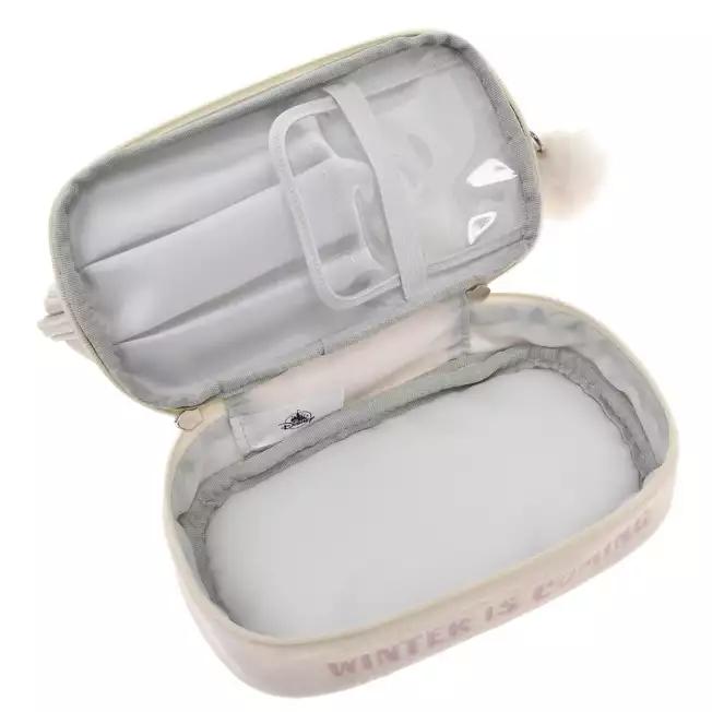 Disney Winnie the Pooh Two Tiered Pouch ( WHITE POOH ) Japan NEW Disney Store