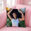 Hot SSZAable Cushion Cover Premium SkinFriendly Pillow Case MultiPurpose for Home Office Travel