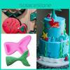 Durable Silicone Mermaid Tail Cake Molds For Creative Diy Baking And Fondant Projects