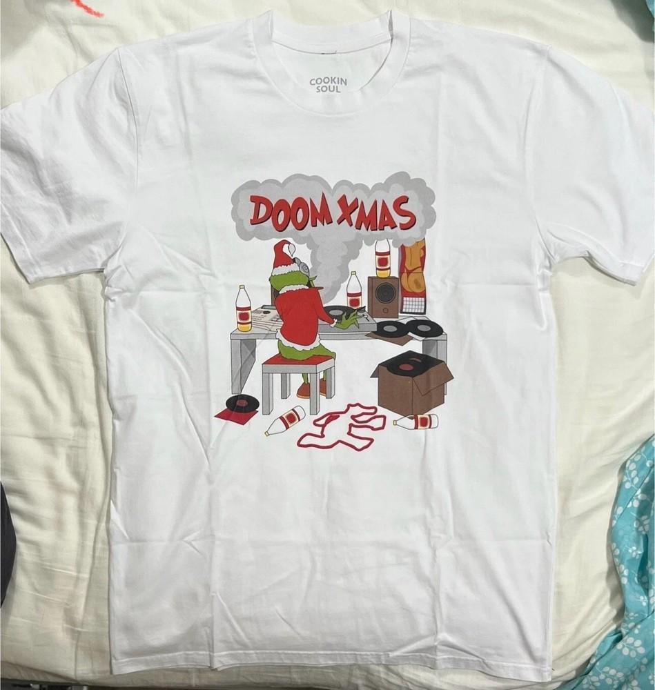 MF Doom White Cotton T-Shirt Full size S-5XL Unisex Xmas TU128 Unisex T-Shirt S