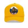 Stronger Bear Personality Print Baseball Cap Fashion Men Women Adjustable Hip-Hop Hat Unisex 100%Cotton Snapback Has Bone