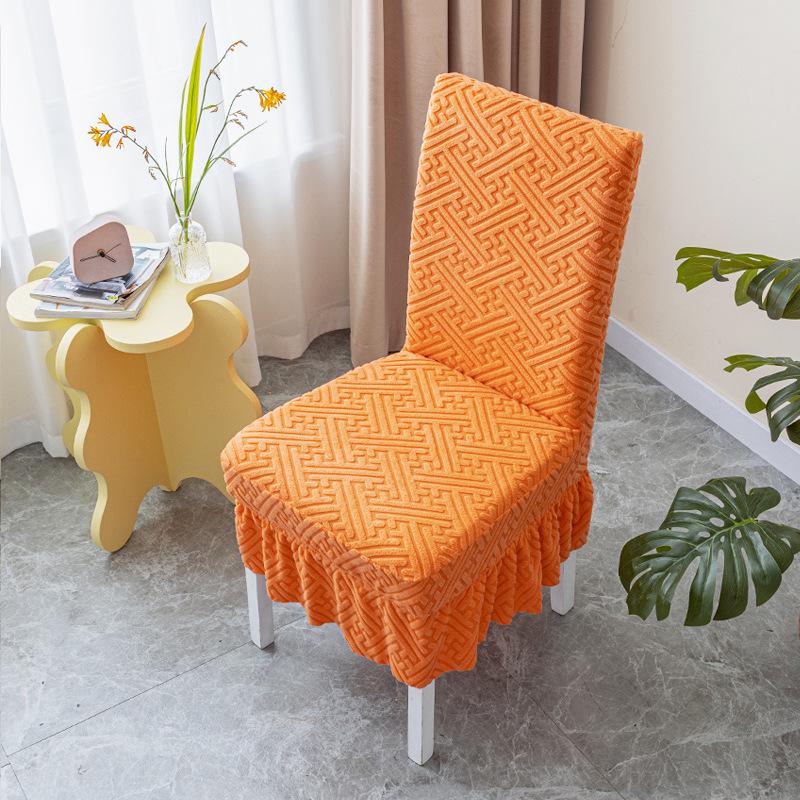

Комплект чехлов на стулья Xueya Elastic Dining Chair - включает подушку для стула, спинку и чехол для табурета One Size