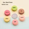 Resin 3D Colored Macaron Earrings Keychain Pendant DIY Edible Toy Ornaments