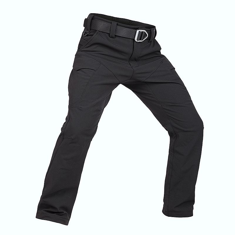 Skryté taktické plyšové kalhoty Mingpeng Consul Soft Shell Outdoor Shock Kalhoty Cargo Kalhoty Kalhoty pro dojíždění