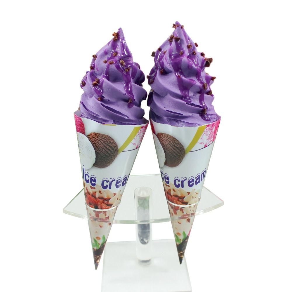 Fake Ice Cream Model Ice Cream Desktop Ornament Vivid Kids Toys  Dessert Display
