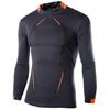Plus Size Men's Spring Summer Breathable Quick Dry Fitness Training Top Fashion Long Sleeve Sports T-Shirt