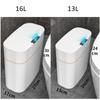 Automatic Intelligent Smart Trash Can Sensor Kitchen Trash Bin With Lid Household Bedroom Bathroom Narrow Gap Waste Garbage Bin