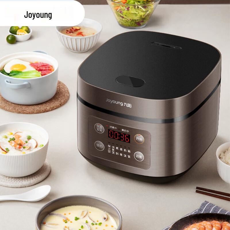 Joyoung 4L Multi-Function Rice Cooker F-40FZ820B CN plug (adapter included)