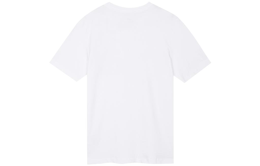 Nike T Shirts Men's White Crew Neck Moderate Straight Fit DM6430-100