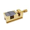 Precise Watch Bench Vice Thread Adjustment Stable Collet Tightening Tool Anti-slip Copper Watch Head Holder Hand Tools