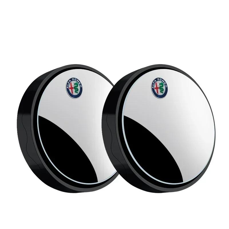 

Car Stickers For Alfa Romeo 2Pc Car Blind Spot Rear View Mirror Wide Angle 360 Degree Adjustable For Alfa Romeo Giulia Stelvio G