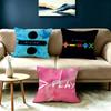 Singer Ed Sheeran Hit Album Pillow Case Square DoubleSided Sofa Cushion Cover Bedroom Bedside Pillow