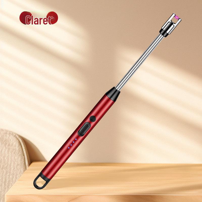 

JL825-2 Перезаряжаемая ветрозащитная ароматерапевтическая зажигалка для свечей с электронным импульсным зажиганием