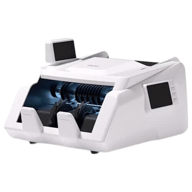 Deli 3909S Dual-Screen Banknote Counter with Counterfeit Detection CN plug (adapter included)