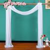 Chiffon Drapery Densed Stretch Yarn Wedding Arch Outdoor Background Draping Fabric Photography Props