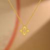 Four-leaf Clover Pendant Necklace for Women New Arrival Fashionable Versatile High-end Clavicle Chain