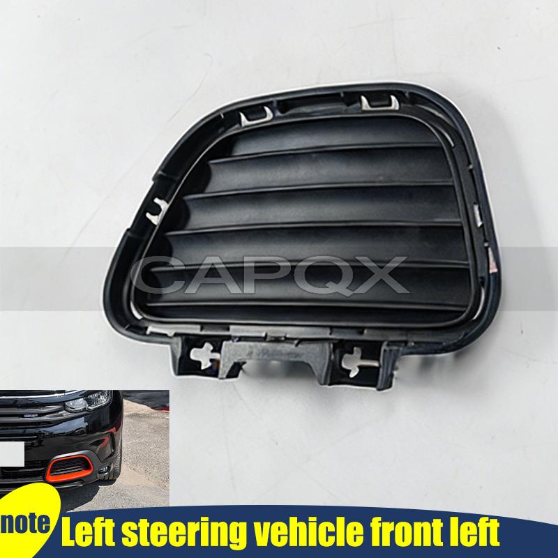 Front Bumper Fog Light Frame Cover For Citroen C5 AIRCROSS Front Fog Lamp Frame Foglight Frame base left side