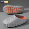 New Men's Slippers Outdoor Soft Thick Sole Slides Breathable Sandals Non-Slip Bathroom Slippers Lightweight Summer Beach Sandals