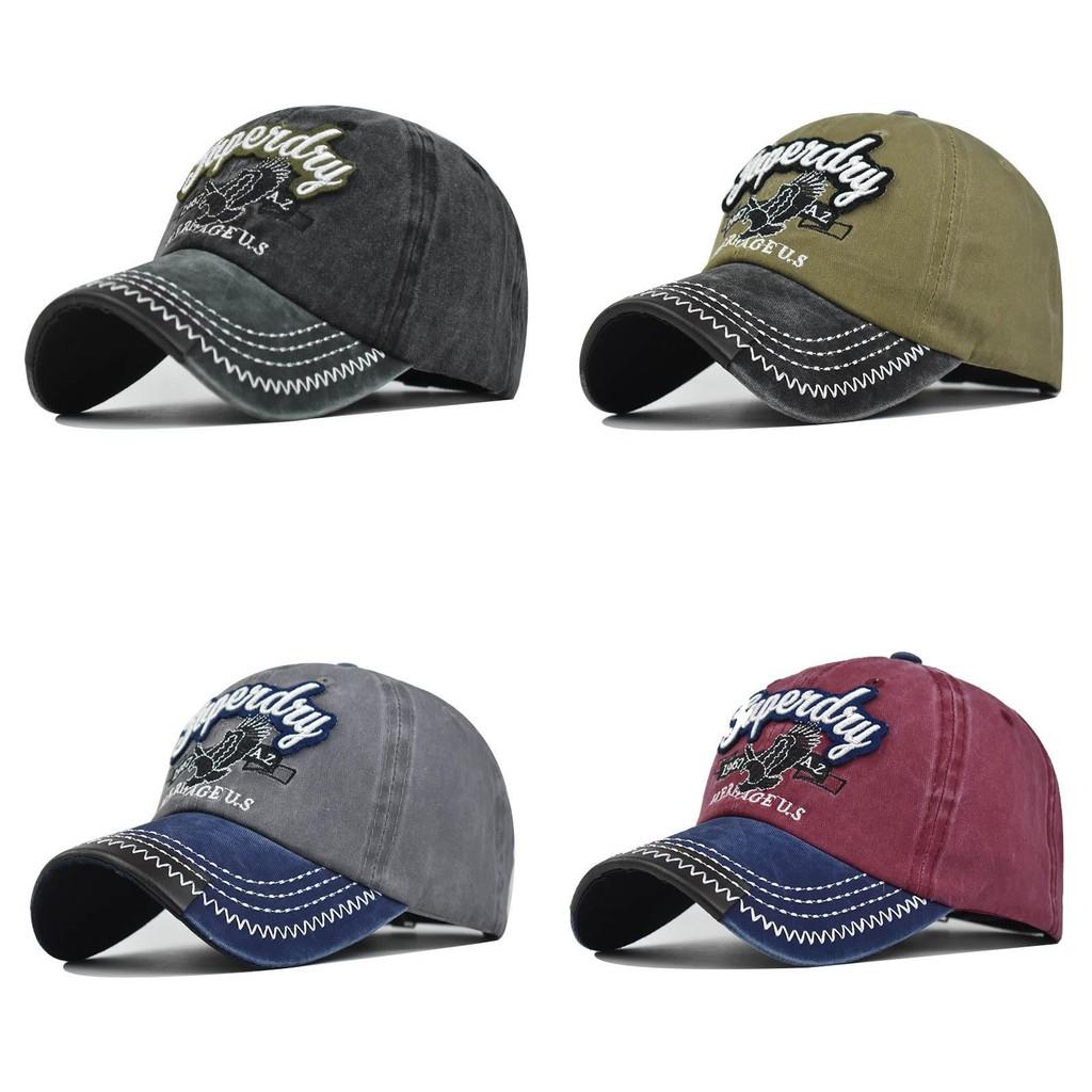 Classic Eagle Embroidered Cotton Baseball Cap With Adjustable Fit For Men Women