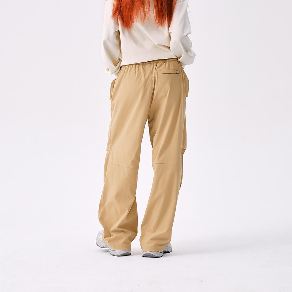 New MLB Boston Red Sox Basic Collection SS25 Casual Pants Unisex Beige Yellow 3AWPB0851-43BGS