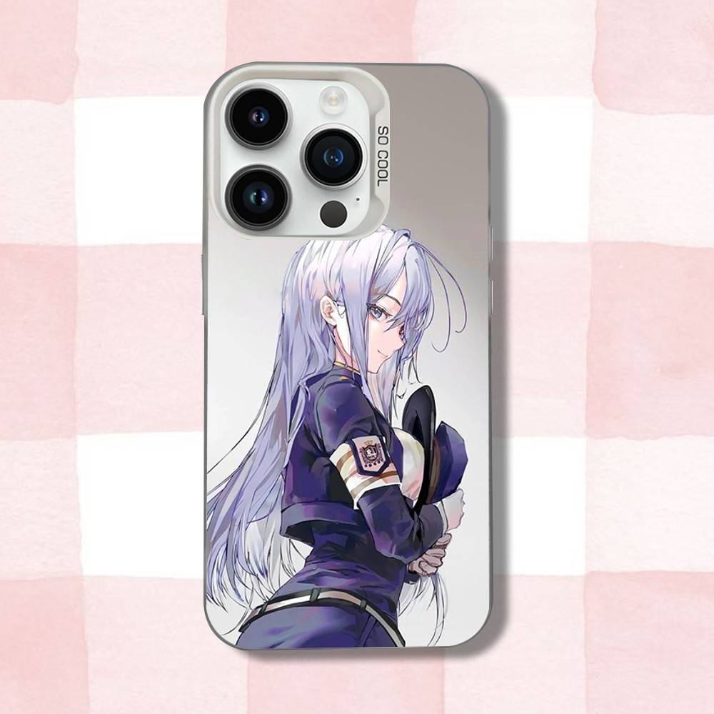 Anime V-Vladilenas M-Milize Phone Case For iPhone 16,15,14,13,12,11,Pro,XS,Max,Plus,Mini,SE White Candy Matte Shockproof Cover
