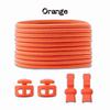 1Pair/3Pair Round Tennis Lazy Laces Without Ties Unisex Elastic Shoelaces Sneakers No Tie Shoe Laces Adult Kids Shoe Accessories