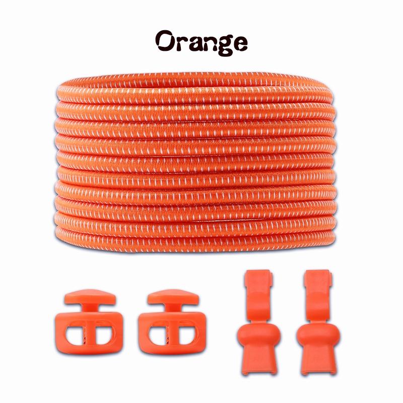 1Pair/3Pair Round Tennis Lazy Laces Without Ties Unisex Elastic Shoelaces Sneakers No Tie Shoe Laces Adult Kids Shoe Accessories