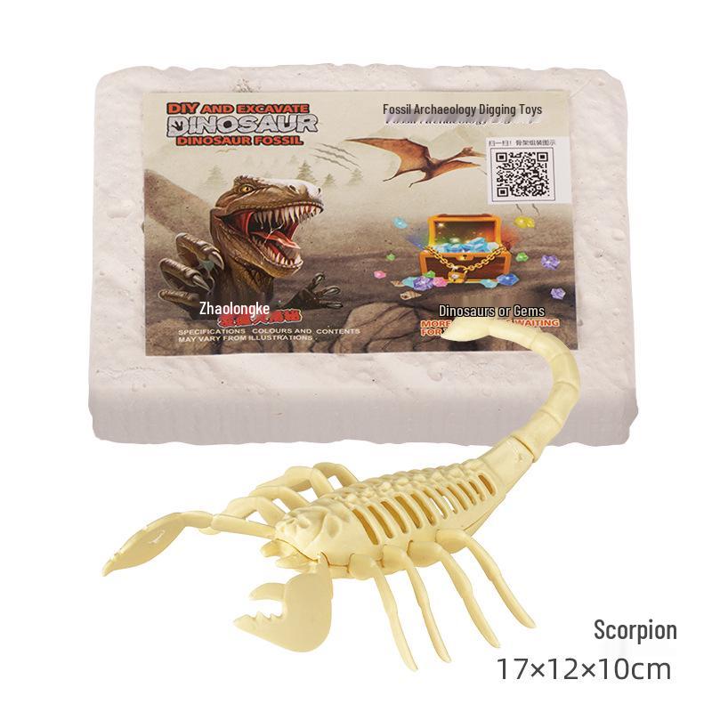 Dinosaur Fossil Excavation Kit: Educational Science Toy for Kids