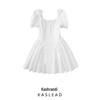 2025 Spring Women's European & American Style Lace Mesh Dress