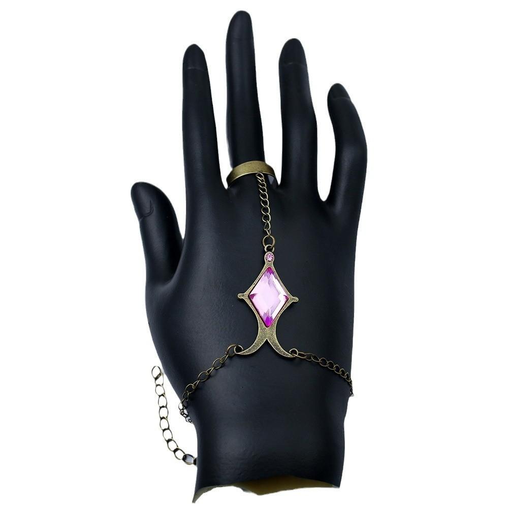Madoka Puella Magi Magica Soul Bracelet Purple Character Cosplay Girls Cartoon