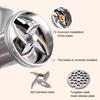 Meat Grinder Stainless Steel Blade Manual Mincer 3-in-1 Sausage Maker Low