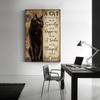 Retro A Cat Is Not Just A Cat Poster Vintage Black Cat Canvas Prints Painting Animal Friend Wall Art Picture Modern Home Decor