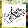 Garden Hose Holder Wall Mount Water Hose Hanger Storage Heavy Duty Metal for Equipment Tools Ropes Outside Organizer Rack