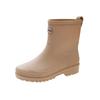New short rain shoes women's fashion medium rain boots women's trend adult work shoes women