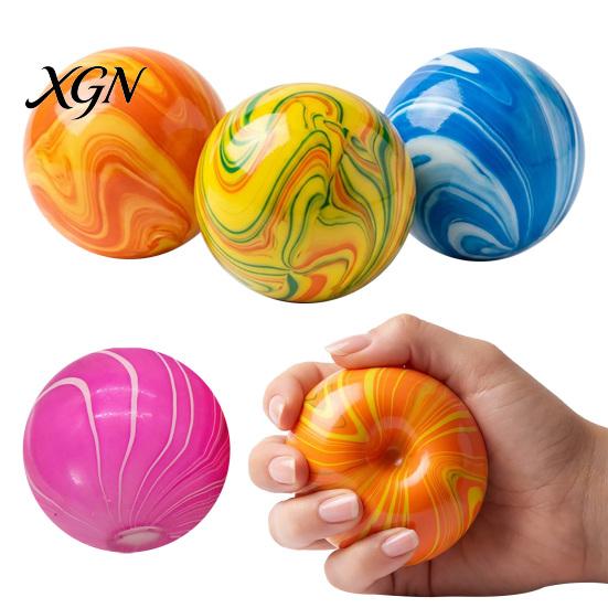 Soft Stress Ball Flow Pattern Anxiety Relief Slow Rebound Squeeze Gadget Fidget Toy Decompression Pinch Sensory Party