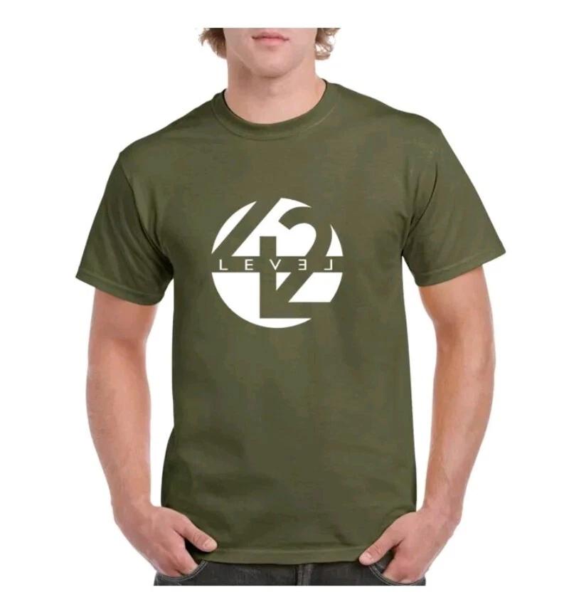 MENS ..LEVEL 42...MARK KING..LESSONS IN LOVE...Music Gift Idea T-shirt..Size 3XL 4XL