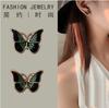 New Products Delicate Butterfly Earrings Sweet Small Fresh Girls Super Fairy Forest Small Cute Simple Fashion Ear Jewelry