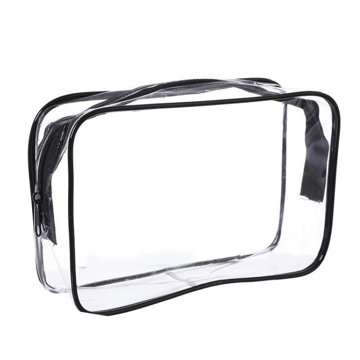 Waterproof Outdoor PVC Travel Makeup Bag with Zipper