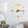 Stylish 3d Diy Coffee Cup Acrylic Mirror Wall Sticker Clock With Timeless Design