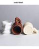 Korean Style French Ceramic Coffee & Milk Cup Set