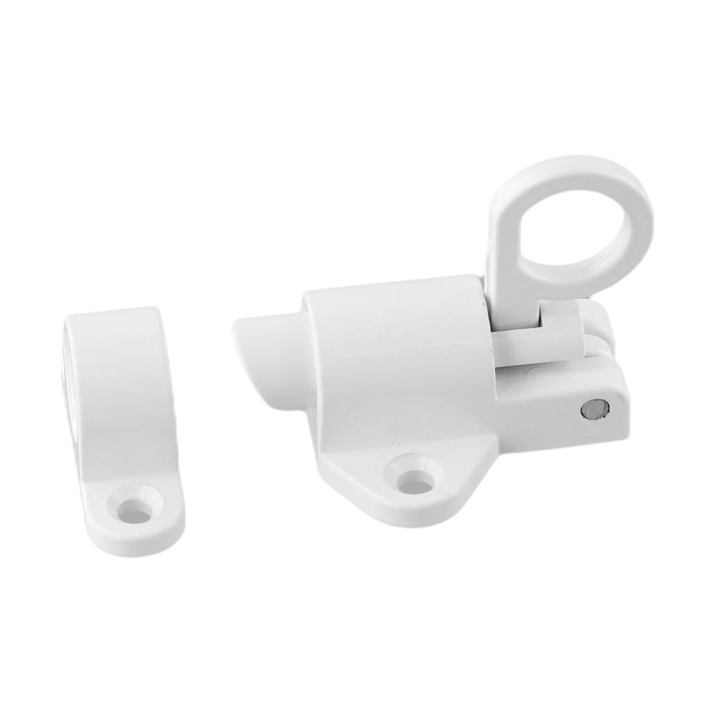 Bolt Latch Lock Pull 2 Color Aluminum Black Door Gate Ring Security W/ Screws Window 2019 High quality Hot sale