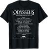 Odysseus Mediterranean Adventure Humorous Greek Mythology Tee Shirt