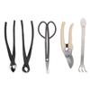 5Pcs Bonsai Tool Set Kit Carbon Steel Bonsai Scissors Rake Branch Cutter Pruning Shears Pliers Garden Tools
