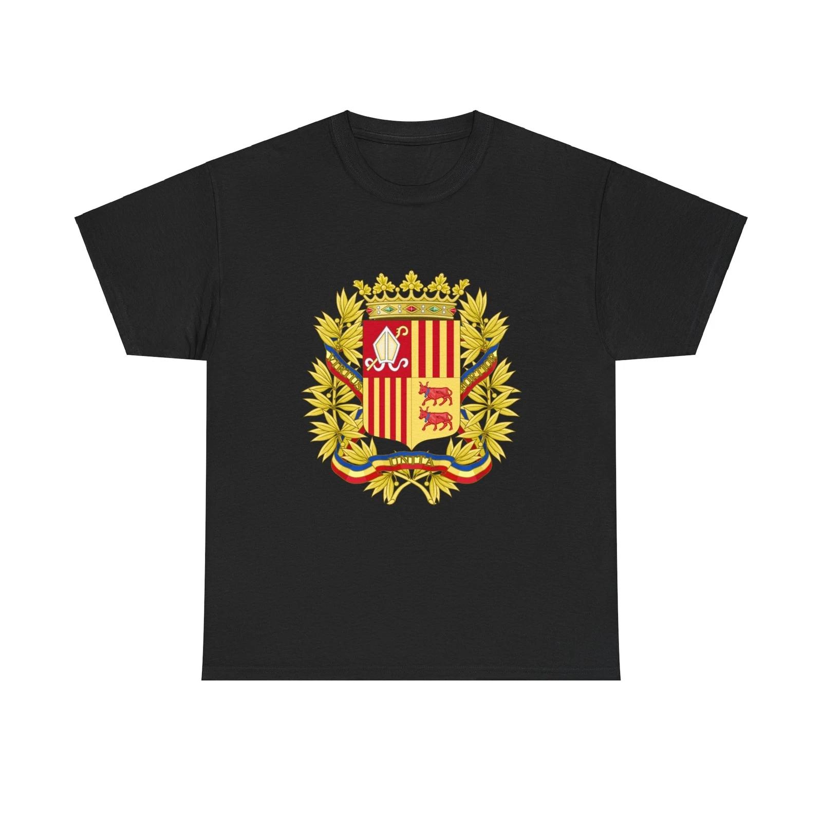 

Coat of Arms of the high authorities of Andorra - T shirt XL