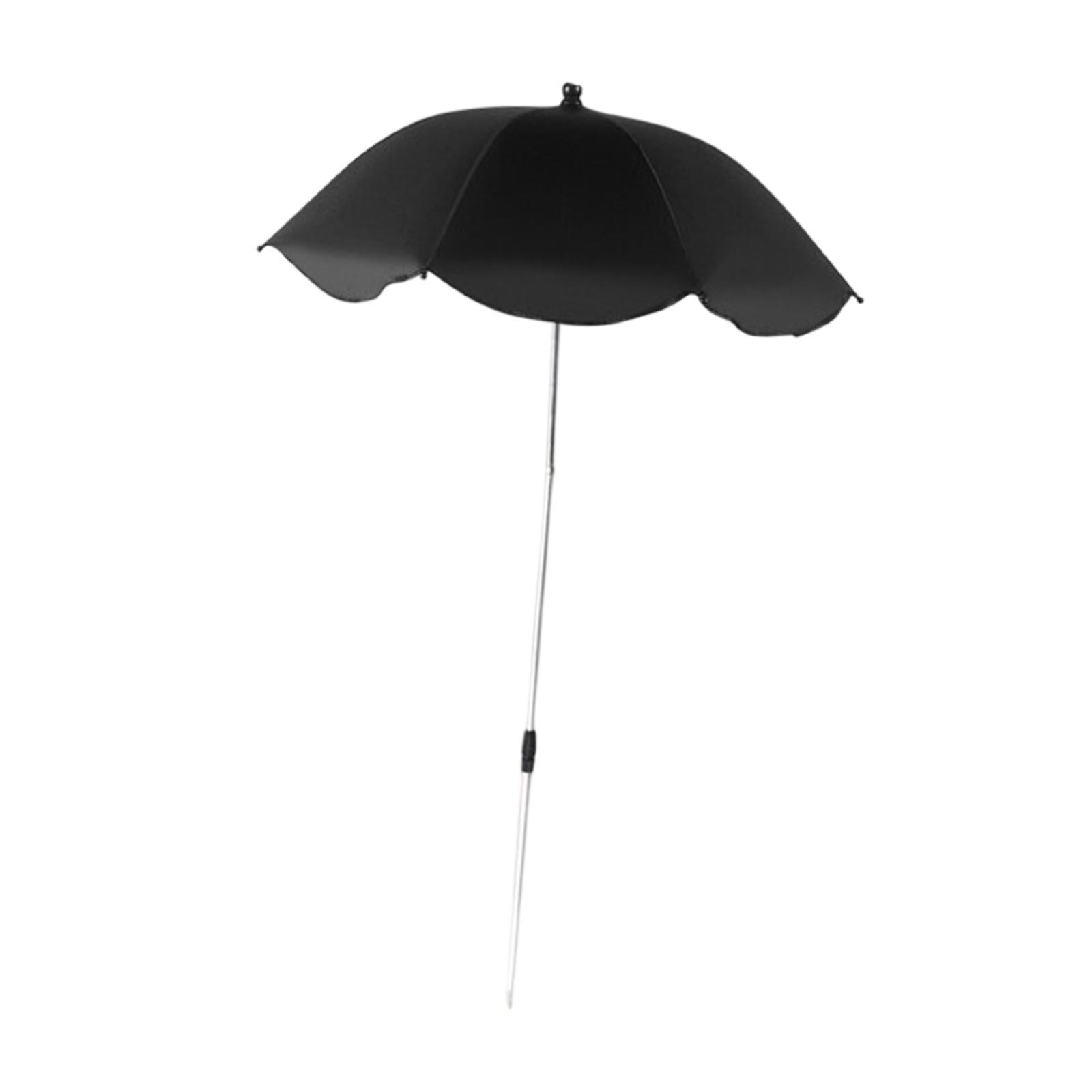 

Outdoor Plant Umbrella Plant Cover Convenient Decor Sturdy Versatile Easy чорний