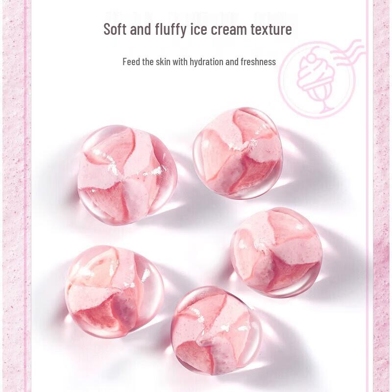Kustie Rose Scent Dual-Effect Body Scrub 200g